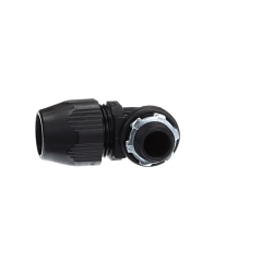 T&B® Plastic Bullet® LT950P Flexible Conduit Connector, 1/2 in Trade, 90 deg, Thermoplastic