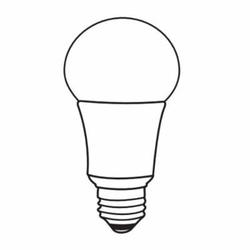 TCP® LED10A19D30K Elite® Dimmable All Purpose LED Lamp, 10 W, E26 Medium LED Lamp, A19 Shape, 825 Lumens