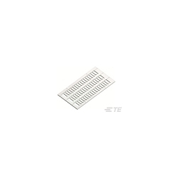ENTRELEC 1SNK140000R0000 Marker Card, 5 mm L x 5.2 mm W, White Legend, Polycarbonate, White