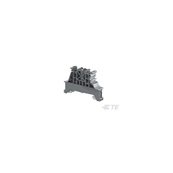 ENTRELEC 1SNK900001R0000 Terminal Block End Stop, 5.5 mm Tool, -55 to 110 deg Temperature, Dark Gray
