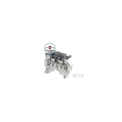 TE Connectivity 1SNK508414R0000 Modular Terminal Block, 630 V, 6.3 A, 24 to 10 AWG Wire, DIN Rail Mounting