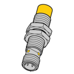 Turck NI8U-M12-AP6X-H1141 Inductive Sensor, PNP Output, 1NO Contact, 10/30 V DC