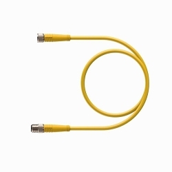 Turck PKG 3M-10-PSG 3M Extension Cable, M8 Straight Female Connector, 10 m L Cable, 3 Poles