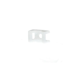 Ty-Rap® TC5141 Saddle Support Cable Tie Mounting Base, Threaded Mount, 0.19 in W Tie, Nylon/Polyamide 6.6, Natural