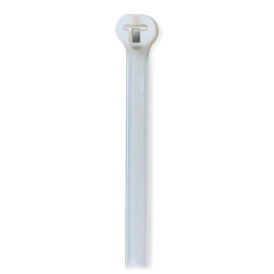Ty-Rap® TY524M 2-Piece High Performance Standard Cable Tie, 5.4 in L x 0.14 in W x 0.04 in THK, Nylon/Polyamide 6.6, Natural