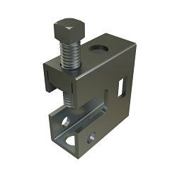 Unistrut® P2675-EG Beam Clamp, 1-5/8 in Channel, 150 lb Load, Steel