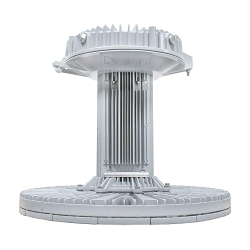 Vigilant® H6UGNC44NSNNG Standard High Bay Fixture, LED Lamp, 120 to 277 VAC, Gray/Dual Coated Housing