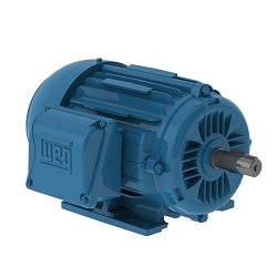 WEG 00136ET3H143T-W22G AC Motor, TEFC Enclosure, 1 hp, 575 V, 60 Hz, 3 ph Phase, 143/5T Frame, 3600 rpm Speed, C-Face Footed Mount