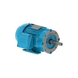 WEG 00518ET3E184JM-W22 Closed Couple Pump Continuous-Duty AC Motor, TEFC Enclosure, 5 hp, 208/230/460 V AC, 60 Hz, 3 ph, 182/4JM Frame, 1755 rpm Speed, Footed Mount