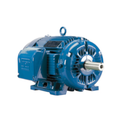 WEG 00218ET3E145T-W22 Continuous-Duty AC Motor, TEFC Enclosure, 2 hp, 208/230/460 VAC, 60 Hz, 3 ph Phase, 143/5T Frame, 1755 rpm Speed, Footed Mount