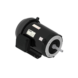 WEG 02018ET3E256JM-SG Closed Couple Pump Continuous Duty AC Motor With Internal AEGIS® Ring, TEFC Enclosure, 20 hp, 208/230/460 V AC, 60 Hz, 3 ph, 254/6JM Frame, 1765 rpm Speed, Footed Mount