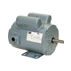 WEG 00136AS1RAF56Z-S Continuous-Duty AC Motor, TEAO Enclosure, 1 hp, 115/208/230 V AC, 60 Hz, 1 ph, 56Z Frame, 3500 rpm Speed, Footed Mount