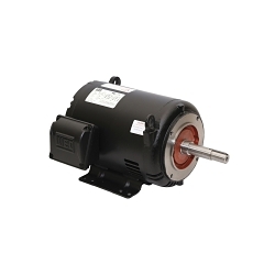 WEG 00118OT3E143JM-S Closed Couple Pump Continuous-Duty AC Motor, ODP Enclosure, 1 hp, 208/230/460 V AC, 60 Hz, 3 ph, 143/5JM Frame, 1760 rpm Speed, Footed Mount
