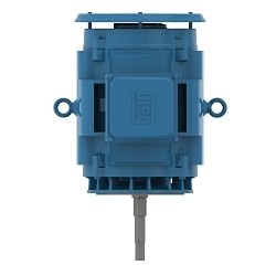 WEG 07536OT3H364JMV-W40 Premium Efficiency AC Motor With C-Face Flange, ODP Enclosure, 75 hp, 575 V, 60 Hz, 3 ph Phase, 364/5JM Frame, 3600 rpm Speed, Footless Mount