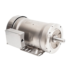 WEG Bluffton™ HydroDuty™ 1313017156 Encapsulated AC Motor, TEFC Enclosure, 1 hp, 230/460 V AC, 3 ph, 56C Frame, 3600 rpm Speed, C-Face Footed Mount