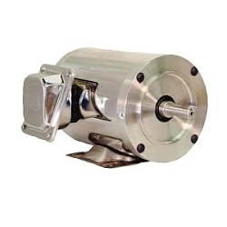 WEG .5018EP3ESS56CFL C-Face High Efficiency AC Motor, TEFC Enclosure, 1/2 hp, 208 to 230/460 V AC, 60 Hz, 56C Frame, 1800 rpm Speed, Footless Mount