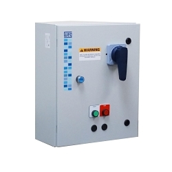 WEG ESWC-12TM1K9-RE3 ESWC Standard Combination Starter, 120 V V Coil, NEMA 3R/4/12 Enclosure