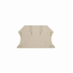 Weidmuller 1050000000 End Plate, For Use With W Series Terminals, Wemid, Dark Beige