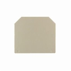Weidmuller 1050100000 End Plate, For Use With W Series Terminals, Wemid, Dark Beige
