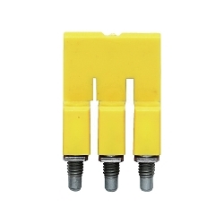 Weidmuller 1053760000 W Series Cross-Connector, 3 Poles, Polyamide 66, 0.559 in H x 0.276 in W x 0.709 in D