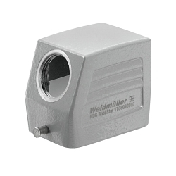 Weidmuller RockStar 1652520000 Standard Rectangular Insert Hood, Side PG16 Entry, Aluminum