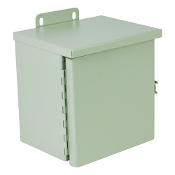 Wiegmann® RHC362412 Medium Seam Tack Welded Enclosure, 24 in W x 12 in D x 36 in H, NEMA 1/3R, Carbon Steel