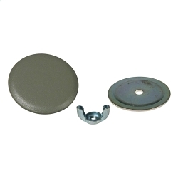 Wiegmann® WAS125 Oil Tight Hole Seal, 1-1/4 in Conduit, 1.63 in Dia Hole, For Use With General Enclosure, Carbon Steel, Polyester Powder Coated/Smooth