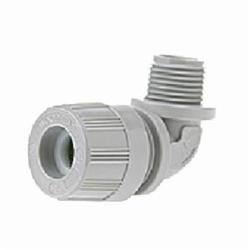 Woodhead® MAX-LOC® 5525 130098 1-Hole Strain Relief Cord Sealing Grip, 1/2 in Trade, 1/4 to 5/16 in Cable Openings, Nylon