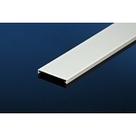 IBOCO COV-22W Wire Duct Cover, 6.56 ft L, Rigid PVC, White