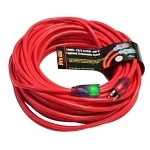 Pro Glo D17447100 Extension Cord, Electrical Ratings: 125 V, 15 A, 1875 W, 100 ft L Cord, (3) Conductors