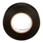 3M™ 7100169254 165 Multi-Purpose Tape, 60 ft L x 3/4 in W, 6 mil THK, Vinyl, Rubber Adhesive, PVC Backing, Black
