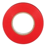 Temflex™ 7100169492 165RD4A Tape, 20 yd L 0.75 in W, 0.6 in THK, Vinyl, Rubber Adhesive, PVC Backing, Red