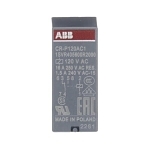 ABB 1SVR405600R2000 CR-P Pluggable Interface Relay, 16 A, 1CO 1 Form C SPDT Contact, 120 V AC V Coil