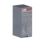 ABB 1SVR405600R2000 CR-P Pluggable Interface Relay, 16 A, 1CO 1 Form C SPDT Contact, 120 V AC V Coil