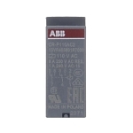 ABB 1SVR405601R7000 CR-P Pluggable Interface Relay, 2CO 2 Form C SPDT Contact, 110 V AC V Coil