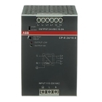 ABB 1SVR427035R0000 CP-E 1-Phase Power Supply, 90 to 132/180 to 264 VAC/210 to 375 VDC Input, 24 VDC Output, 240 W Power Rating, 10 A, DIN Rail Mount