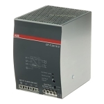ABB 1SVR427055R0000 Type CP-T 3-Phase Primary Switch Mode Power Supply, 340 to 575 V AC/480 to 820 V DC Input, 24 VDC Output, 240 W Power Rating, 0.65 A Input, 10 A Output, DIN Rail Mount