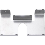 ABB 2TLA020007R1200 Suspension Shelf, For Use With Model JSTD25K/JSTD25H/JSTD25F Two-Hand Device, Stainless Steel