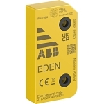 ABB 2TLA020046R0800 Eva Low Level EVA Actuator, For Use With Adam DYN/OSSD Sensors in the Eden Sensor Systems, IP69K, Yellow