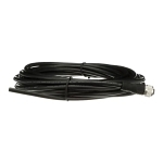 ABB 2TLA020056R0000 M12-C61 Straight Shielded Cable, Female End Style, M12, 6 m L, 22 AWG Conductor, PVC Coated