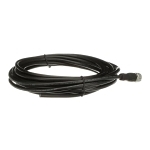 ABB 2TLA020056R0000 M12-C61 Straight Shielded Cable, Female End Style, M12, 6 m L, 22 AWG Conductor, PVC Coated