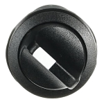 ABB C2SS2-10B-10 Compact Non-Illuminated Selector Switch, 0.03 m H x 0.03 m W x 0.072 m D, 1NO Contact, Black