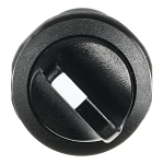 ABB C2SS2-10B-11 Compact Non-Illuminated Selector Switch, 22 mm, 1NO-1NC Contact, Short Lever Operator, Black