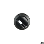 ABB C2SS2-10B-11 Compact Non-Illuminated Selector Switch, 22 mm, 1NO-1NC Contact, Short Lever Operator, Black