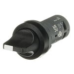ABB C3SS1-10B-20 C3SS Compact Non-Illuminated Selector Switch, 0.03 m H x 0.03 m W x 0.072 m D, 2NO Contact