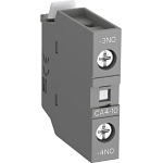 ABB CA4-10 CA Series 1-Pole Auxiliary Contact Block, 690/250 VDC, 0.1/2 A, 1NO Contacts