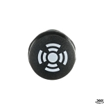 ABB CB1-620B Compact Buzzer, 24 VAC/VDC, Holder Mounting, Black