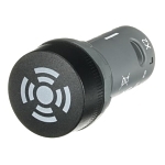 ABB CB1-620B Compact Buzzer, 24 VAC/VDC, Holder Mounting, Black