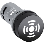 ABB CB1-620B Compact Buzzer, 24 V AC/DC, Holder Mounting, Black