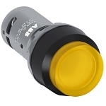 ABB CP3-11Y-10 Compact Blank Extended Illuminated Push Button, 0.03 m W x 0.055 m D x 0.03 m H, 1NO Contact, Push Button Operator, Yellow